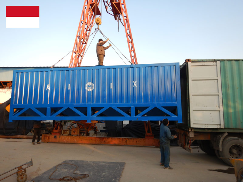 cement soil sent to indonesia