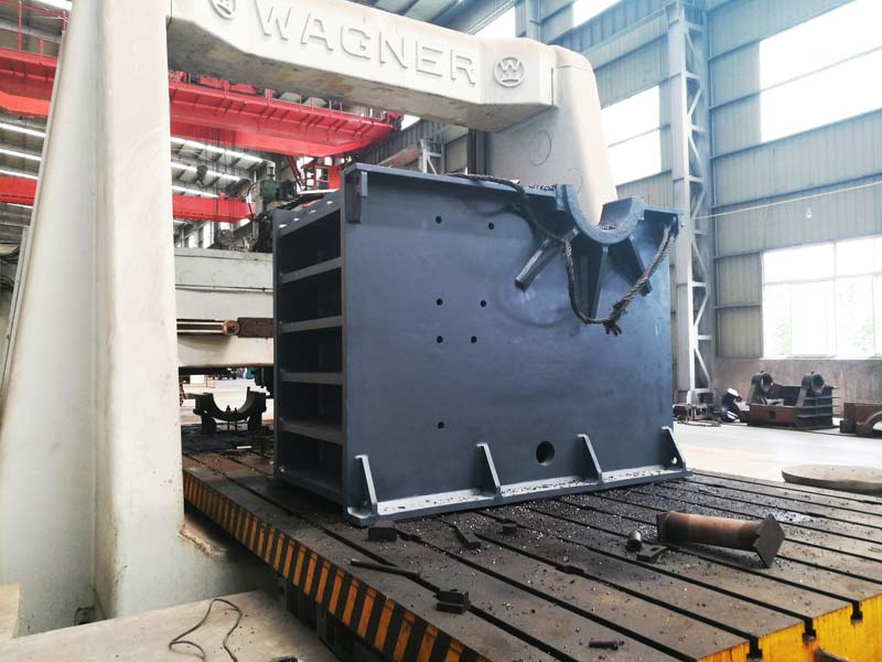 frame of the jaw crusher