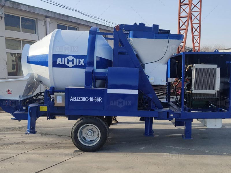 ABJZ30C concrete mixer pump