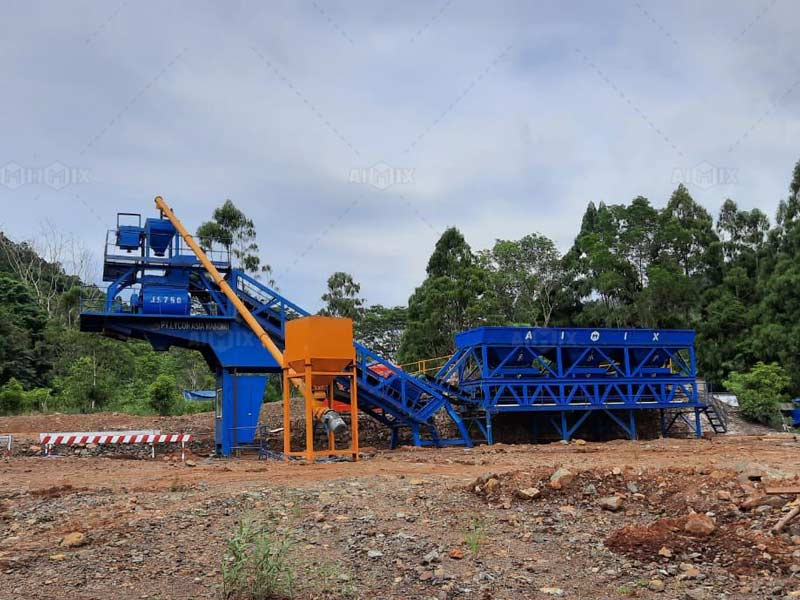 indonesia 35m3/h beton plant