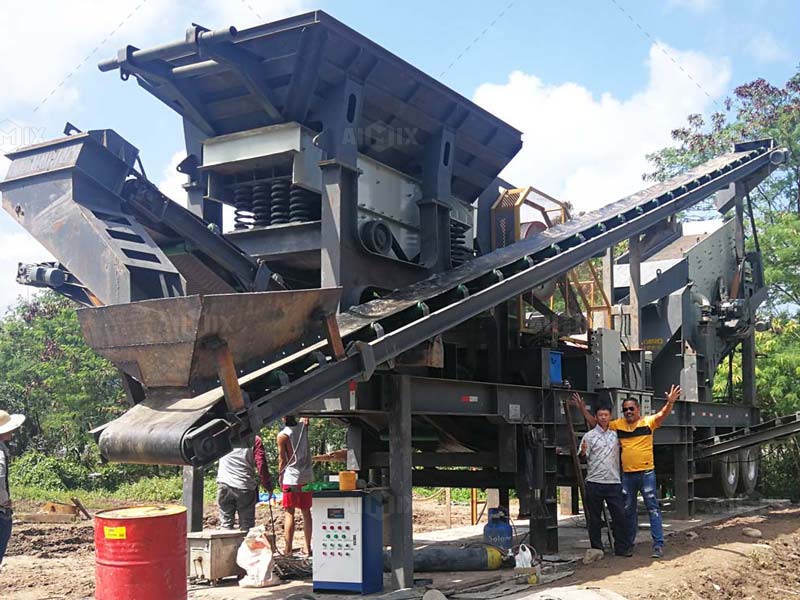 mobile jaw crushing plant philippines