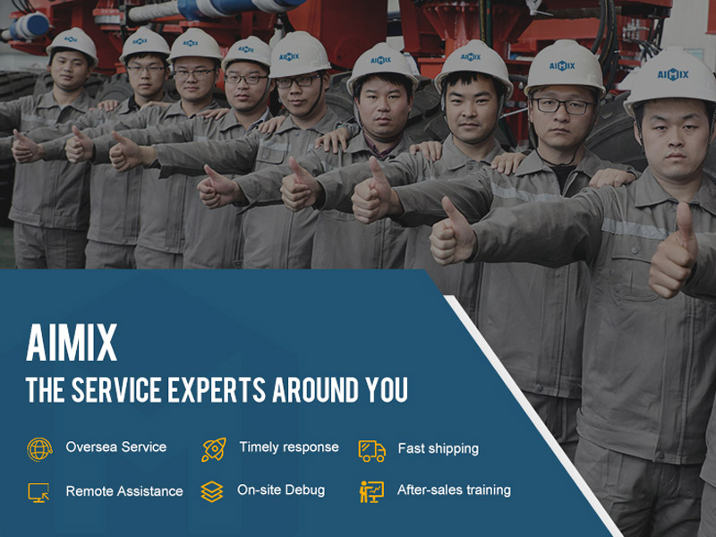 service team in AIMIX GROUP