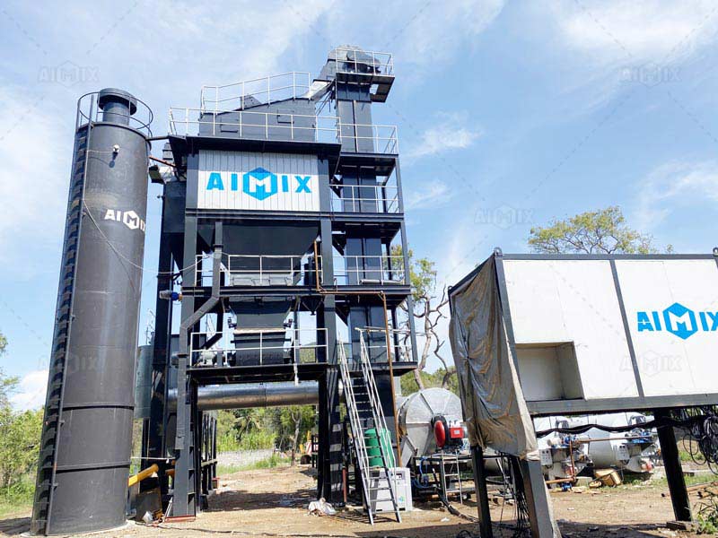 AIMIX 100ton aspal mixing plant
