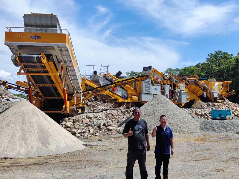 Demolition-Malaysia-crawler-tipe-rock-crusher-plant