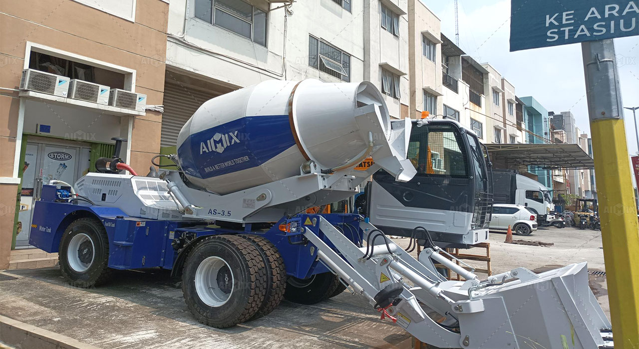 mixer beton self-loading dijual