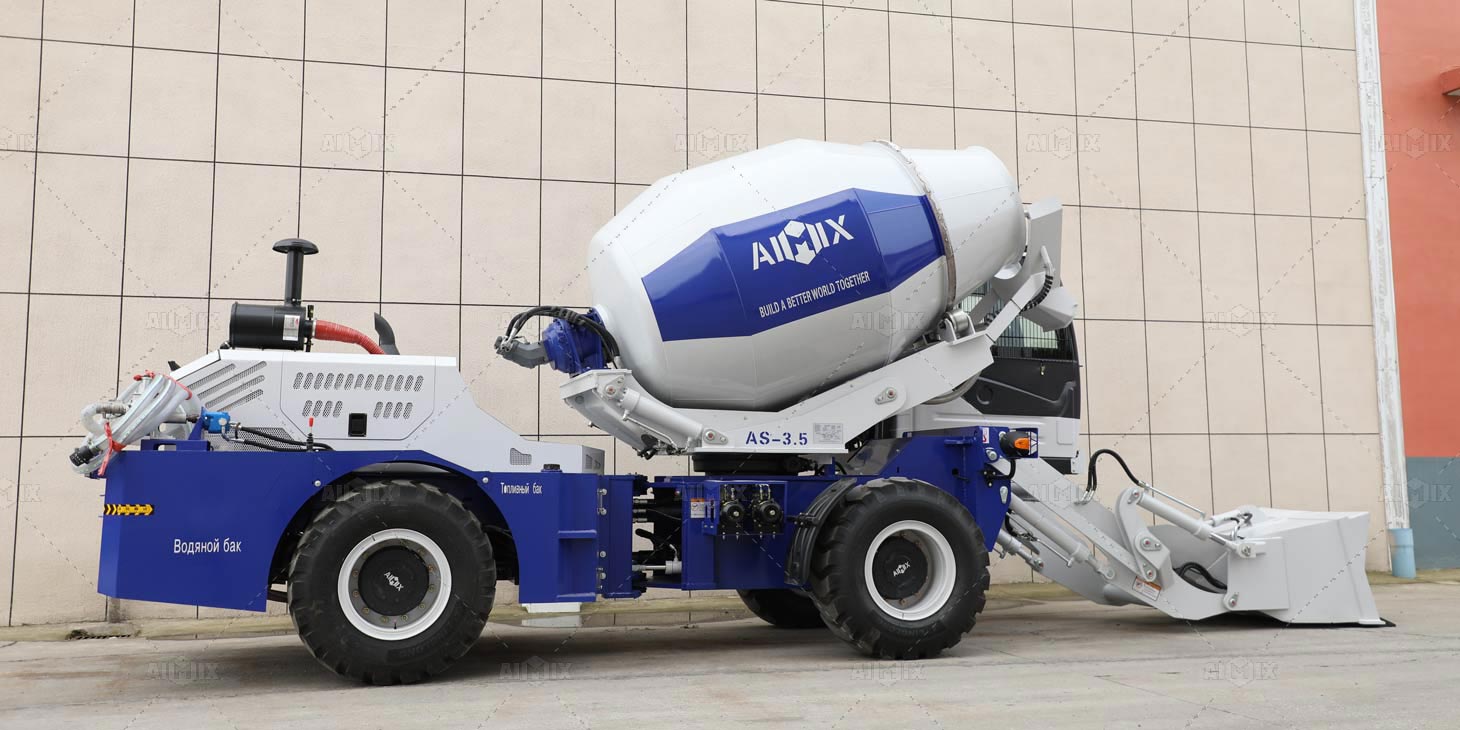 AS3.5 Aimix self loading mixer hot sale in Indonesia
