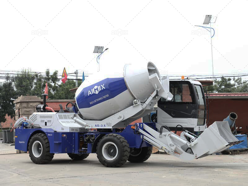 Aimix-self concrete mixer truck-for-sale