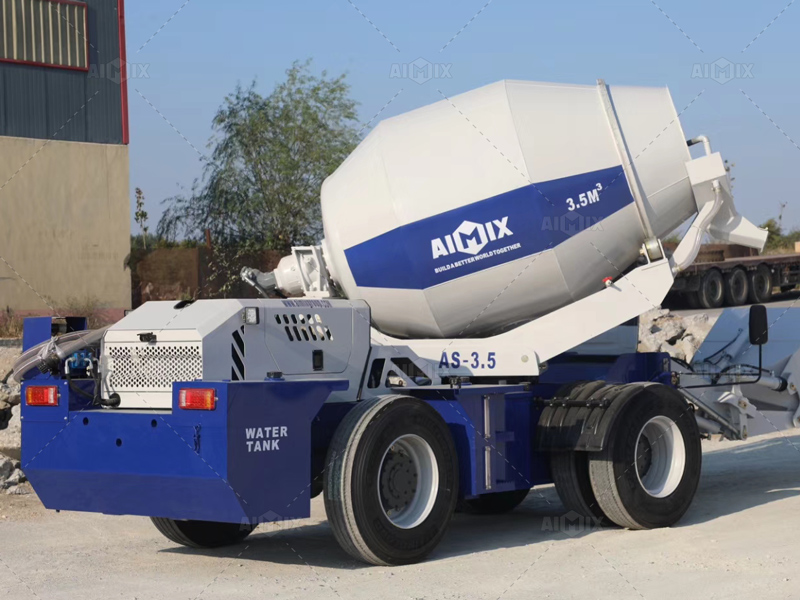 Aimix self loading cement mixer exported